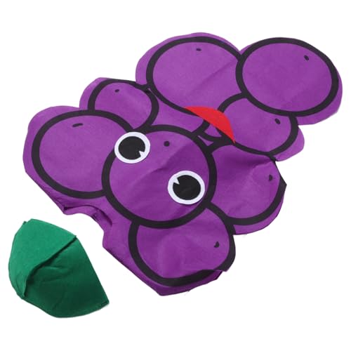 LIFKOME Halloween Trauben Kostüm für Mütze Umweltfreundliches DIY Bühnenoutfit für Jungen und Mädchen für Halloween Show Kinderfest und Rollenspiele LIFKOME Halloween Trauben Kostüm für Mütze Umweltfreundliches DIY Bühnenoutfit für Jungen und Mädchen für Halloween Show Kinderfest und Rollenspiele von LIFKOME