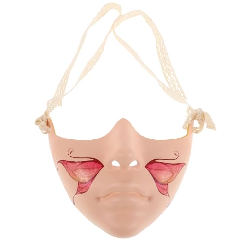 LIFKOME Halbmaske Aus Kunststoff Maskenmaske Für Damen Und Herren Halloween-kostüme Maskerade-party-zubehör LIFKOME Halbmaske Aus Kunststoff Maskenmaske Für Damen Und Herren Halloween-kostüme Maskerade-party-zubehör von LIFKOME