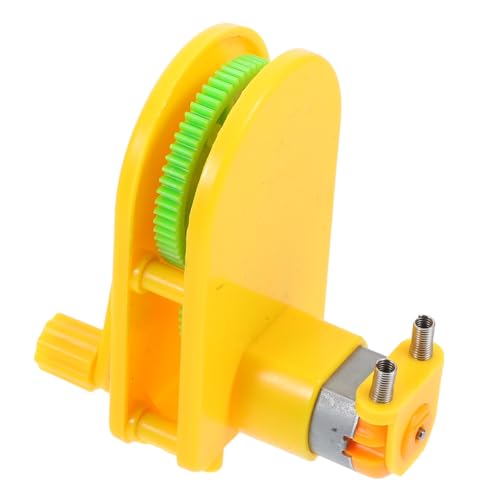 LIFKOME Handkurbelgenerator für Physikunterricht Demonstrationskit Stem DIY Experiment Handbetrieben Einfach zu Bedienen Fördert Kreativität und Praktisches Lernen bei Schülern von LIFKOME