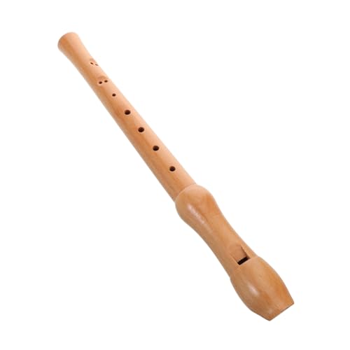 LIFKOME Holzblockflöte Kinderflöte aus Langlebigem Buchenholz Lerninstrument Einfache Handhabung für Anfänger Mädchen Musikinstrument Spielerisches Üben und Frühe Musikalische von LIFKOME