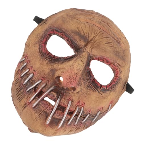 LIFKOME Horror mit Elastischem Band Gruseliges Vollkopf Kostüm Halloween Party Cosplay Zubehör für Erwachsene und Jugendliche LIFKOME Horror mit Elastischem Band Gruseliges Vollkopf Kostüm Halloween Party Cosplay Zubehör für Erwachsene und Jugendliche von LIFKOME