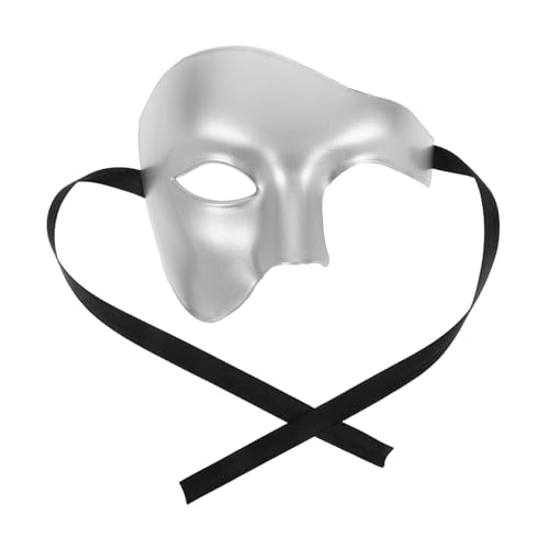LIFKOME Realistische Halbgesichtsmaske Mit Augendetails Für Cosplay Tanzpartys von LIFKOME