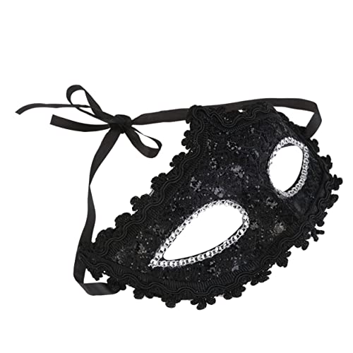 LIFKOME Kostüm-party-maske Maskerade-party-dekoration Cosplay Aufbewahrung Von Keksdosen Männerkleidung Maskerade Für Paare Herrenkostüme Spitze Maskerade Gras Strass Damen Abschlussball von LIFKOME