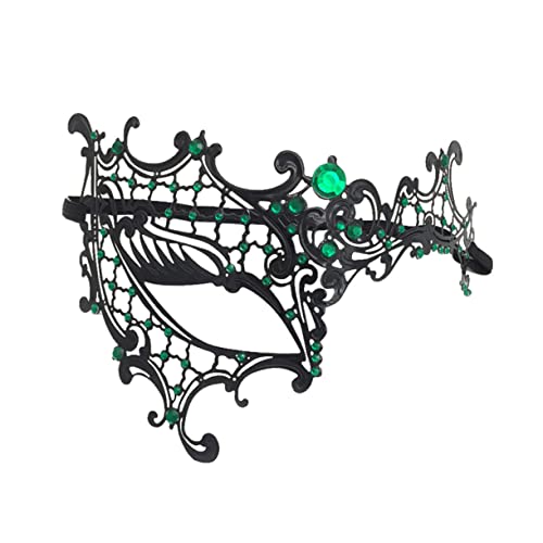 LIFKOME Maskerade Karneval Venezianische Halb Strass Metall Für Cosplay Halloween Party Männer Jungen LIFKOME Maskerade Karneval Venezianische Halb Strass Metall Für Cosplay Halloween Party Männer Jungen von LIFKOME