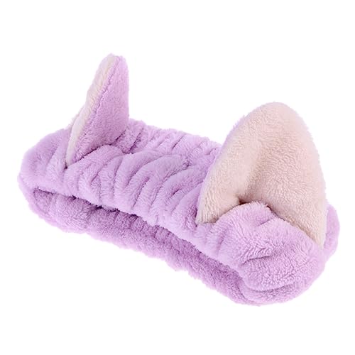 LIFKOME Katzenohren Haarschmuck Elastisches Make Up Haarband für Fleece Stirnband zur Gesichtsreinigung Modischer Kopfschmuck für Partys und Cosplay LIFKOME Katzenohren Haarschmuck Elastisches Make Up Haarband für Fleece Stirnband zur Gesichtsreinigung Modischer Kopfschmuck für Partys und Cosplay von LIFKOME