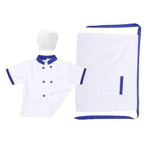 LIFKOME Kochkostüm mit Atmungsaktiver Kochjacke Verstellbarer Kochmütze und Schürze Kurzärmelig Hautfreundlich für Jungen und Mädchen Ab Jahren zum Rollenspiel und Kochenlernen LIFKOME Kochkostüm mit Atmungsaktiver Kochjacke Verstellbarer Kochmütze und Schürze Kurzärmelig Hautfreundlich für Jungen und Mädchen Ab Jahren zum Rollenspiel und Kochenlernen von LIFKOME