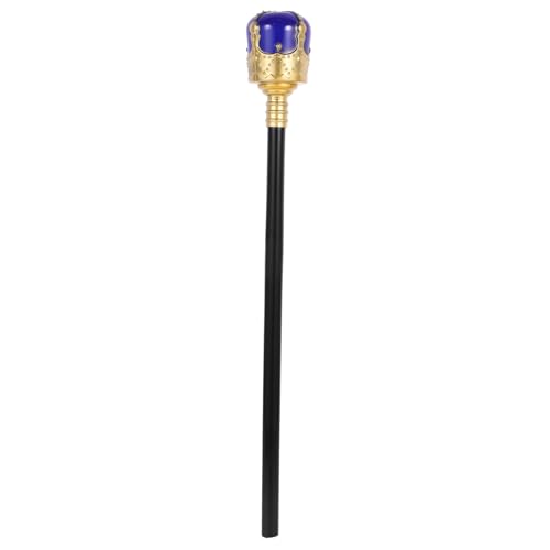 LIFKOME Königszepter Halloween Requisit Blau Gold Realistischer Herrscherstab für Cosplay Karneval Kostüm Zauberstab für Mädchen Party Masquerade Bühnenauftritte LIFKOME Königszepter Halloween Requisit Blau Gold Realistischer Herrscherstab für Cosplay Karneval Kostüm Zauberstab für Mädchen Party Masquerade Bühnenauftritte von LIFKOME