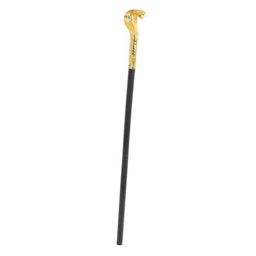 LIFKOME Kostüm Zubehör Schlangen Gehstock für Halloween Cosplay Robuster Spazierstock mit Schlangenkopf für Ägyptische Kostüme für Partys und Bühnenaufführungen von LIFKOME