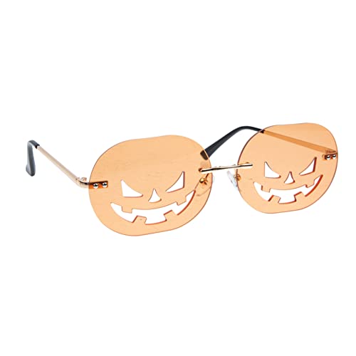 LIFKOME Kürbis Sonnenbrille Halloween Sonnenbrille für Damen Herren Kürbisbrille für Kostümparty, Abschlussball, Cosplay LIFKOME Kürbis Sonnenbrille Halloween Sonnenbrille für Damen Herren Kürbisbrille für Kostümparty, Abschlussball, Cosplay von LIFKOME