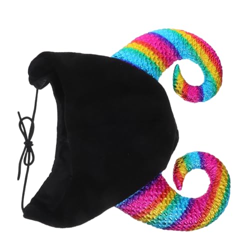 LIFKOME Leichte Cowhorn-mütze mit Lustigen Hörnern Wärmende Outdoor-hut für Ski Halloween Cosplay Party Vielseitiges Foto-accessoire Kreative Kopfbedeckung für Damen Herren LIFKOME Leichte Cowhorn-mütze mit Lustigen Hörnern Wärmende Outdoor-hut für Ski Halloween Cosplay Party Vielseitiges Foto-accessoire Kreative Kopfbedeckung für Damen Herren von LIFKOME