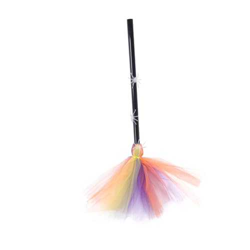 LIFKOME Leuchtender Halloween-Spinnennetz-Besen Cosplay Broom Leichtes Hexenbesen Requisit für Erwachsene Party Dekoration Zauberer Hexen Kostüm Zubehör LIFKOME Leuchtender Halloween-Spinnennetz-Besen Cosplay Broom Leichtes Hexenbesen Requisit für Erwachsene Party Dekoration Zauberer Hexen Kostüm Zubehör von LIFKOME