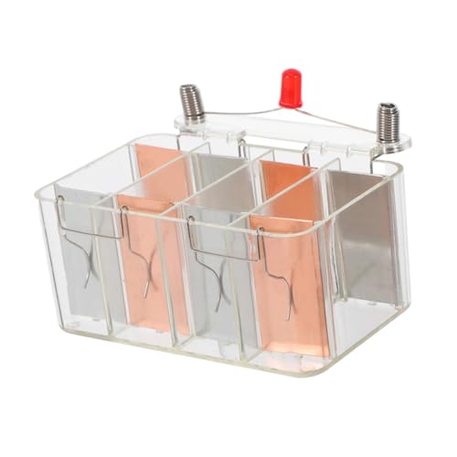 LIFKOME Liquid Battery Experiment Kit Salzlösung Stromerzeugung Für Schüler Wissenschaftsprojekte Sicheres Labormaterial Pädagogisches Lernspielzeug Für Mädchen von LIFKOME