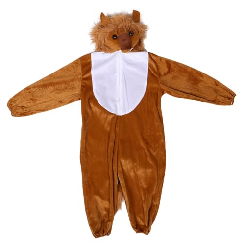 LIFKOME Löwenkostüm Tier-jumpsuit Atmungsaktiv Bequem Farbenfroh Für Halloween Schulaufführung Karneval Verkleidung Jungen Mädchen LIFKOME Löwenkostüm Tier-jumpsuit Atmungsaktiv Bequem Farbenfroh Für Halloween Schulaufführung Karneval Verkleidung Jungen Mädchen von LIFKOME