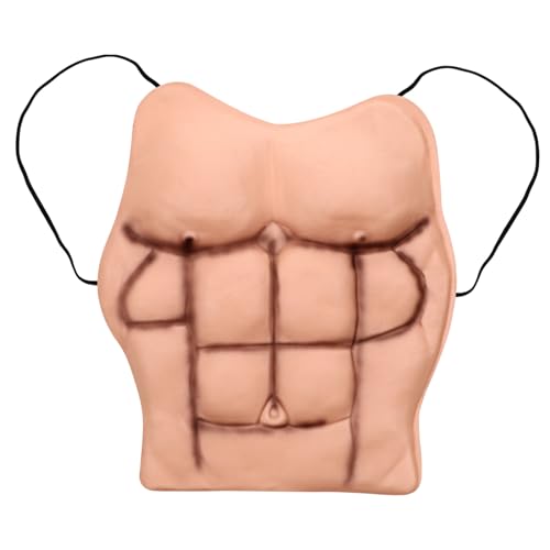 LIFKOME Cosplay-brust-requisite Für Männer Gefälschte Muskel-requisite Für Halloween-party-themen von LIFKOME