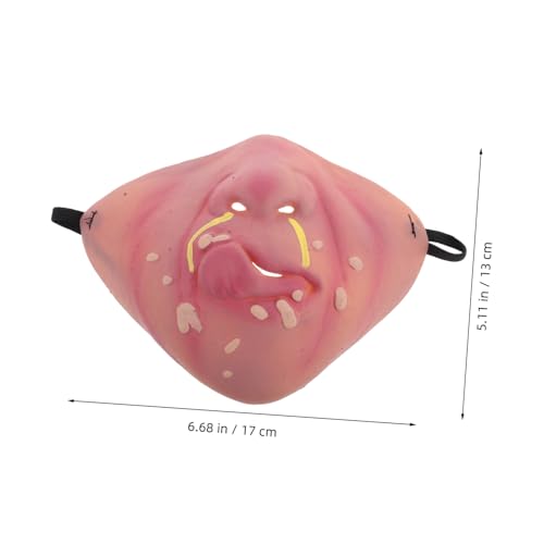 LIFKOME Lustige Halbgesichtsmaske für Herren Detailreiche Karneval und Vielseitig für Fasching Kostüm und Cosplay Partys Auffälliges Design für LIFKOME Lustige Halbgesichtsmaske für Herren Detailreiche Karneval und Vielseitig für Fasching Kostüm und Cosplay Partys Auffälliges Design für von LIFKOME
