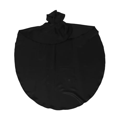 LIFKOME Medieval Hooded Renaissance Cloak für Erwachsene Langlebiger Schwarzer Ritterumhang mit Funktionaler Kapuze Atmungsaktives Polyester für Halloween Cosplay Festivals und von LIFKOME