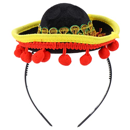 LIFKOME Mini Mexiko Stirnband mit Hut Design Leichter Haarschmuck für Karneval Kostümpartys und Fiestas für Fotos und Feiern nicht Verblassend und Formstabil LIFKOME Mini Mexiko Stirnband mit Hut Design Leichter Haarschmuck für Karneval Kostümpartys und Fiestas für Fotos und Feiern nicht Verblassend und Formstabil von LIFKOME