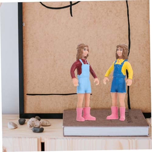 LIFKOME Miniatur Figuren PVC Maßstab Modellbau Menschen Figuren für Architektur Layout Dekor Realistische Spielfiguren Langlebig und Formstabil von LIFKOME