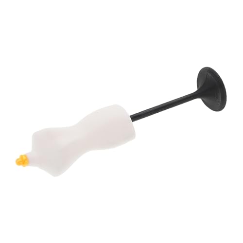 LIFKOME Miniatur Kleiderständer für Puppen Abnehmbarer Weißer Puppen Maßanzug Vielseitig für Kinderkleidungsdesign Schmuck und Bastelobjekte Stabiler Puppenständer für Puppenhaus von LIFKOME