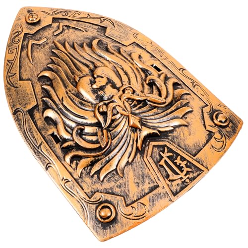 LIFKOME Mittelalterliches Cosplay Schild Prop für Party Dekoration und Bühnenrequisite Leichtes Sicheres Kunststoffschild mit Löwenornament für Kostüm und Rollenspiel LIFKOME Mittelalterliches Cosplay Schild Prop für Party Dekoration und Bühnenrequisite Leichtes Sicheres Kunststoffschild mit Löwenornament für Kostüm und Rollenspiel von LIFKOME