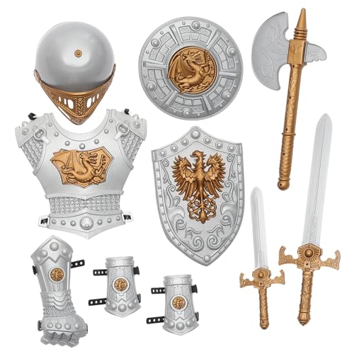 LIFKOME Mittelalterliches Ritter-rollenspiel-set Für Jungen Und Mädchen Kostüme Ritterkleid-set Für Die Halloween-party von LIFKOME