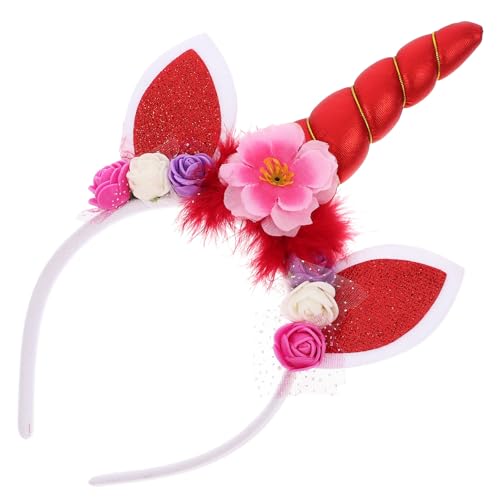 LIFKOME Niedliches Einhorn Haarband für Bezauberndes Stirnband für Partys und Cosplay Leicht und Perfektes Kostümzubehör für Mädchen von LIFKOME