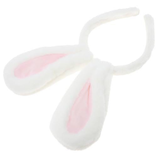 LIFKOME Niedliches Kaninchenohren Haarreif aus Langlebigem Dekoratives Stirnband für Mädchen Fest Sitzendes Party Accessoire und Cosplay Zubehör Geeignet für Karneval und Fotoshootings von LIFKOME