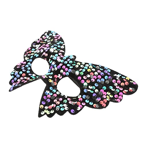 LIFKOME Halloween Maske Gruselig Für Erwachsene Party Maskenball Maske Mit Pailletten Kostümaske Tanzpartymaske Cosplay Partymaske von LIFKOME