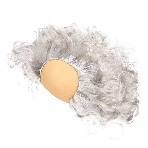 LIFKOME Perücke kahle Kappen Herrenaccessoires Kostüm für Erwachsene Glatzkopf Kostüm Alter Mann Cosplay Accessoire Meeräsche Männer Alter Mann kostüm Cosplay-Kostüm-Stütze Tierhaare Weiß LIFKOME Perücke kahle Kappen Herrenaccessoires Kostüm für Erwachsene Glatzkopf Kostüm Alter Mann Cosplay Accessoire Meeräsche Männer Alter Mann kostüm Cosplay-Kostüm-Stütze Tierhaare Weiß von LIFKOME