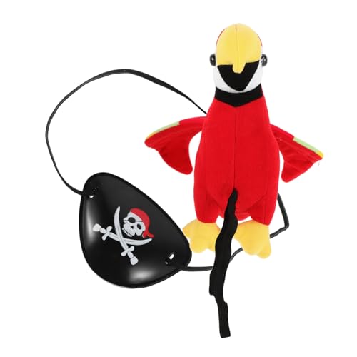 LIFKOME Piraten Kostüm Set mit Schulter Papagei und Kopftuch Halloween Cosplay Zubehör für Piraten Geburtstag Party Dekoration LIFKOME Piraten Kostüm Set mit Schulter Papagei und Kopftuch Halloween Cosplay Zubehör für Piraten Geburtstag Party Dekoration von LIFKOME