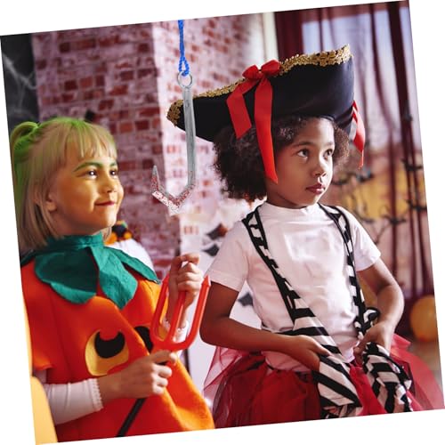 LIFKOME Plastik Piratenhaken mit Seil Leichtes Halloween Kostüm Zubehör Authentischer Piraten Style für Party Cosplay Bühnenauftritte und Piraten mottopartys LIFKOME Plastik Piratenhaken mit Seil Leichtes Halloween Kostüm Zubehör Authentischer Piraten Style für Party Cosplay Bühnenauftritte und Piraten mottopartys von LIFKOME