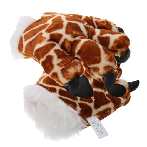 LIFKOME Plüsch Giraffen Handschuhe Warm Winterhandschuhe Kuschelig Flauschig Lernhandschuhe Tierhandhandschuhe Pädagogisch Motorikfördernd Kreativitätsfördernd LIFKOME Plüsch Giraffen Handschuhe Warm Winterhandschuhe Kuschelig Flauschig Lernhandschuhe Tierhandhandschuhe Pädagogisch Motorikfördernd Kreativitätsfördernd von LIFKOME