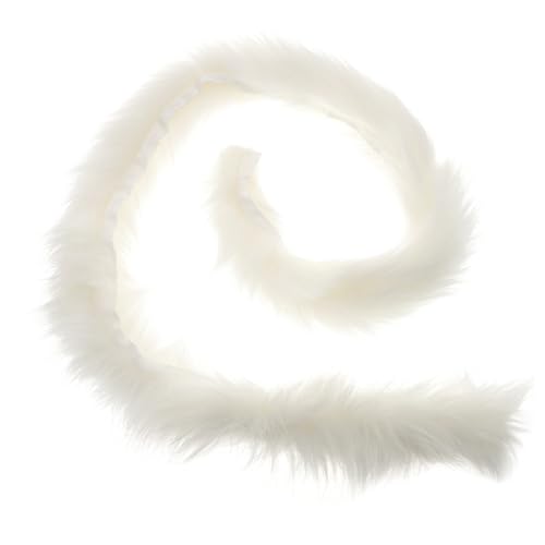 LIFKOME Plüschpelzdekoration Halloween Flauschige Boa Requisiten für Weihnachtskostüme Pelzboa Halloween Costume Halloween Kleidung Weihnachtsflauschige Boa Weihnachtskostüm Boa Kunstfell von LIFKOME