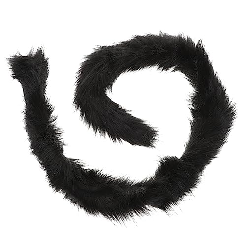 LIFKOME Plüschpelzdekoration Maskerade Kostüm Boa Meerjungfrauenschwanz Flapper-zubehör Aus Den 1920er Jahren Halloween Paillette Kleid Requisiten Für Weihnachtskostüme Fee Flanell Black LIFKOME Plüschpelzdekoration Maskerade Kostüm Boa Meerjungfrauenschwanz Flapper-zubehör Aus Den 1920er Jahren Halloween Paillette Kleid Requisiten Für Weihnachtskostüme Fee Flanell Black von LIFKOME