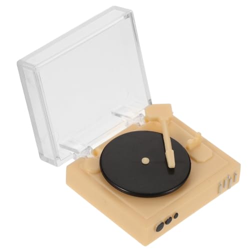 LIFKOME Puppenhaus-Modell Modell Eines Mini-plattenspielers Zubehör Im Maßstab 1:12 Miniaturen Klein Mini-hausbedarf Miniaturhausmöbel -Plattenspieler Szene Acryl LIFKOME Puppenhaus-Modell Modell Eines Mini-plattenspielers Zubehör Im Maßstab 1:12 Miniaturen Klein Mini-hausbedarf Miniaturhausmöbel -Plattenspieler Szene Acryl von LIFKOME