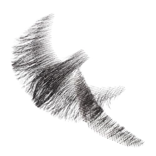 LIFKOME Realistische Herren Gesichtsbehaarung Perücke mit Unsichtbarer Spitze Leichte Nahtlose Vollbart-kostüm-kunsthaar-Maske für Theater Halloween Cosplay Rollenspiele von LIFKOME