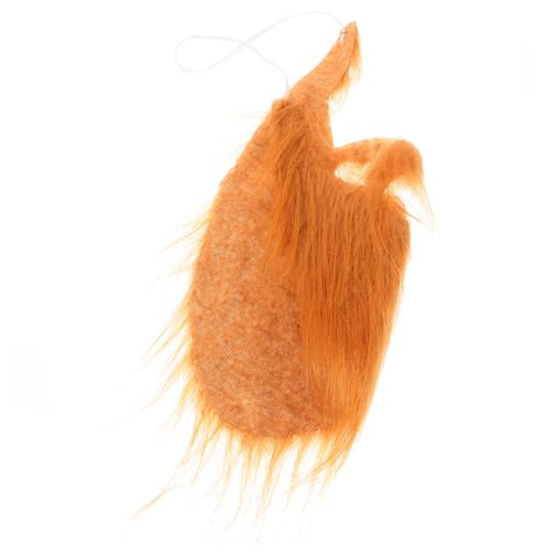 LIFKOME Realistischer Fake Vollbart Cosplay Prop für Herren Party Kostüm Brauner Vollbart mit Backenbart für Halloween und Tanzveranstaltungen LIFKOME Realistischer Fake Vollbart Cosplay Prop für Herren Party Kostüm Brauner Vollbart mit Backenbart für Halloween und Tanzveranstaltungen von LIFKOME