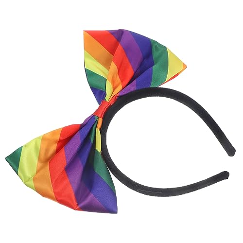 LIFKOME Regenbogen stirnband mit Schleife Elastisch und Bequem Modisches Pride Haarband für Frauen Vielseitiges Accessoire für Paraden Partys und Community events Auffälliges Buntes LIFKOME Regenbogen stirnband mit Schleife Elastisch und Bequem Modisches Pride Haarband für Frauen Vielseitiges Accessoire für Paraden Partys und Community events Auffälliges Buntes von LIFKOME