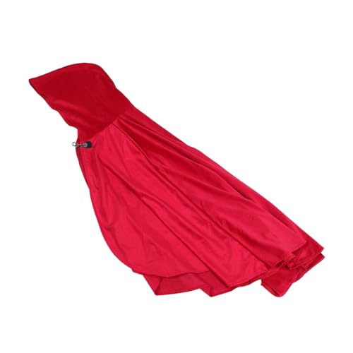 LIFKOME Renaissance Kapuzenumhang Unisex Mittelalterlicher Samt Umhang für Halloween Party Cosplay Bühne mit Funktionaler Kapuze Stilvoll Warm Vielseitig für Kostümveranstaltungen von LIFKOME