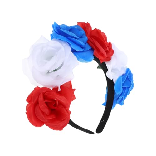 LIFKOME Rosenblüten Haarreif Leichtes Party Haarband Festlich Halloween Blumenkranz Damen Performance Haarschmuck für Kostüm und Spiel LIFKOME Rosenblüten Haarreif Leichtes Party Haarband Festlich Halloween Blumenkranz Damen Performance Haarschmuck für Kostüm und Spiel von LIFKOME