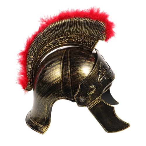 LIFKOME Samurai Hut Für Männer Römisches Kostüm Römisches Soldatenkostüm Gladiatorenhelm Männer Römischer Helm Für Erwachsene Römisches Kostüm Gladiatorenkostüm Für Erwachsene von LIFKOME