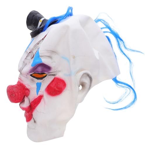 LIFKOME Scary Clown Kostüm Maske Halloween Maske Karneval Party Accessoire Leicht Tragbar Kreatives Design Bühnenreife Verkleidung für Erwachsene und Jugendliche LIFKOME Scary Clown Kostüm Maske Halloween Maske Karneval Party Accessoire Leicht Tragbar Kreatives Design Bühnenreife Verkleidung für Erwachsene und Jugendliche von LIFKOME