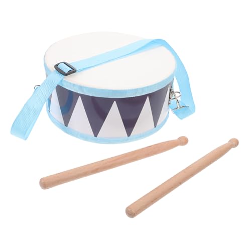 LIFKOME Schlagzeug Snare Drum mit Drumsticks und Tragegurt Strapazierfähiges Percussion für Hand Auge koordination Sicherer Langlebiger Trommelspaß für Musikliebhaber von LIFKOME