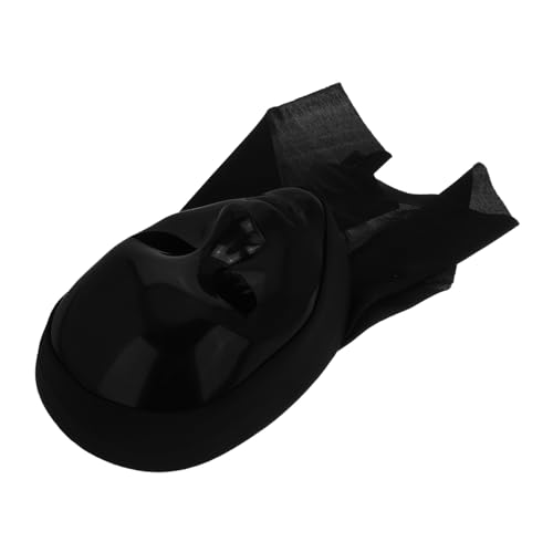 LIFKOME Schwarze Unisex-vollgesichtsmaske Für Halloween-maskerade-tanzpartys Und Themenveranstaltungen Für Männer- Und Frauenkostüme Für Halloween-partys von LIFKOME