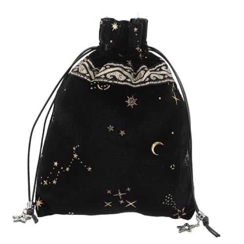 LIFKOME Star Samtbeutel kleine geschenktasche Partygeschenk party Aufbewahrung für Schmuck Schmuckbeutel zu verkaufen Tasche für Tarotkarten Kleine Tasche Flanell Black LIFKOME Star Samtbeutel kleine geschenktasche Partygeschenk party Aufbewahrung für Schmuck Schmuckbeutel zu verkaufen Tasche für Tarotkarten Kleine Tasche Flanell Black von LIFKOME