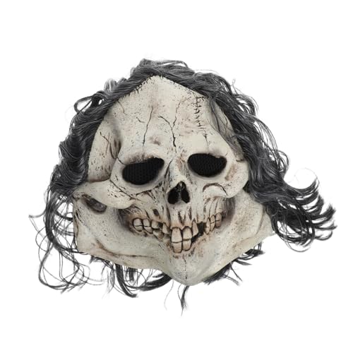 LIFKOME Totenkopfmaske Realistische Geistermaske Karnevalsmaske Totenkopf Kiefermaske Totenkopf Geistermaske Halloween Maske Maskerade Party Maske Realistische Gruselmaske LIFKOME Totenkopfmaske Realistische Geistermaske Karnevalsmaske Totenkopf Kiefermaske Totenkopf Geistermaske Halloween Maske Maskerade Party Maske Realistische Gruselmaske von LIFKOME