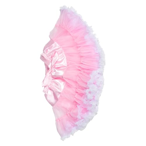 LIFKOME Tutus Für Kleine Mädchen Babymädchen Kostüm Kinderkleidung Ballettröckchen Prinzessinnen Kleid -tutu Tutu Kleinkind Tutus Für Mädchen 4-6 Kawaii-rock Rosa Polyester von LIFKOME