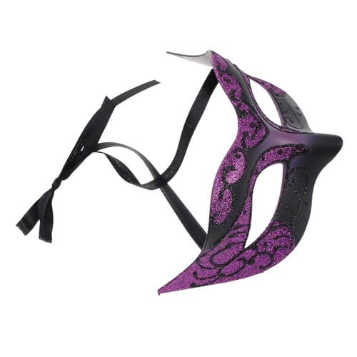 LIFKOME Venetian Halbgesichtsmaske Damen Leichtes Kunststoff Karneval Halloween Party Kostüm Maske für Maskerade Fasching LIFKOME Venetian Halbgesichtsmaske Damen Leichtes Kunststoff Karneval Halloween Party Kostüm Maske für Maskerade Fasching von LIFKOME