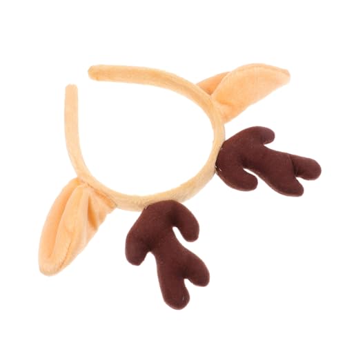 LIFKOME Weihnachtlicher Rentier Haarreif mit Süßen Plüschgeweihen Festlicher Haarschmuck für Party Kostüm Accessoire Dekoratives Xmas Haarband für Cosplay und Feierlichkeiten LIFKOME Weihnachtlicher Rentier Haarreif mit Süßen Plüschgeweihen Festlicher Haarschmuck für Party Kostüm Accessoire Dekoratives Xmas Haarband für Cosplay und Feierlichkeiten von LIFKOME