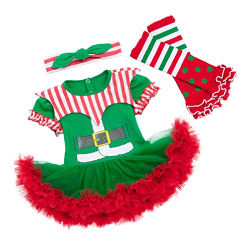 LIFKOME Baby-weihnachtskleid Für Mädchen 0–3 Monate Baby-mädchen Weihnachtskleidung Kleid Party-kostüm LIFKOME Baby-weihnachtskleid Für Mädchen 0–3 Monate Baby-mädchen Weihnachtskleidung Kleid Party-kostüm von LIFKOME